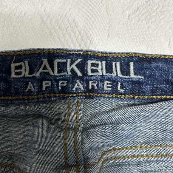 Black Bull Apparel Jeans Men's Size 40 Regular Fit Straight Leg Denim *READ* - Picture 10 of 15